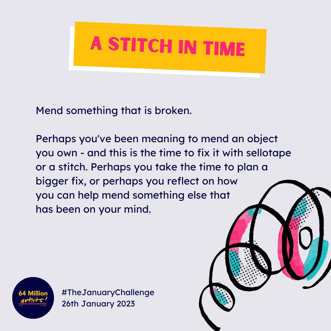 teamWorkstroke's tweet photo. Day 26 #TheJanuaryChallenge #SCMH_TJC
This frame has a photo of our wee girls 1st day at school. It’s not the 1st time it’s broken (as you can tell!) but I’m hoping that todays attempt to fix it will keep it going for a wee while again. Not stitched but mended nonetheless 💪♥️ https://t.co/DsUgvlGGxP