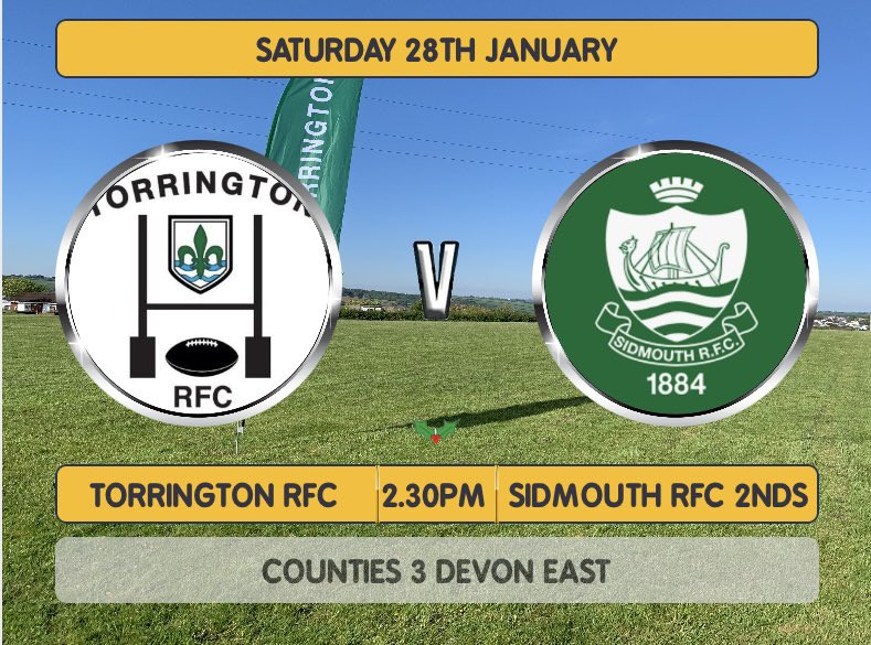 Looking forward to welcoming <a href="/SidmouthRFC/">SidmouthRFC</a> to Donnacroft this Saturday!! C’mon Torrie #TorrieSpirit