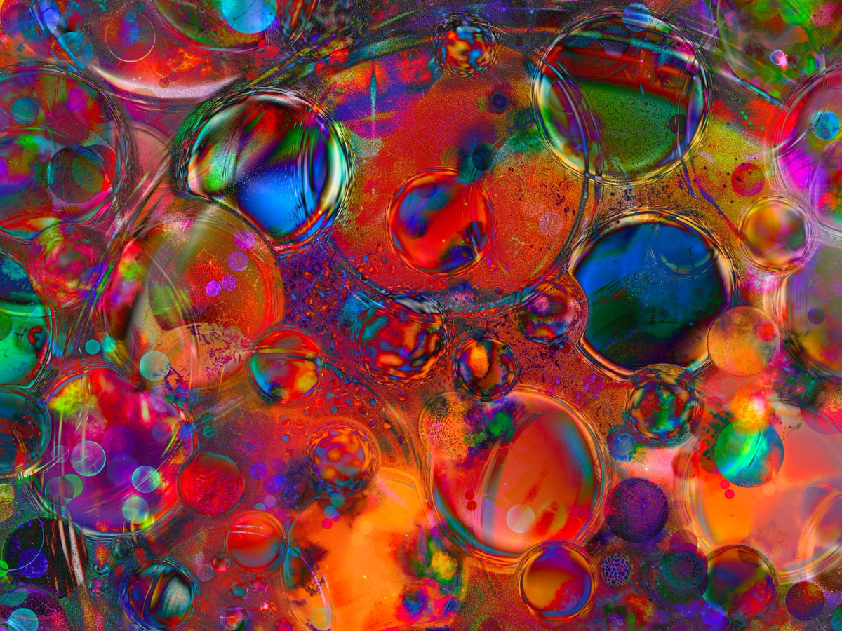WinterlichArt's tweet photo. A multiverse of colour 

#digitalart #procreateart #nft #nftart #galaxy #universe #notaigenerated #abstractart https://t.co/MItFNjcwyR
