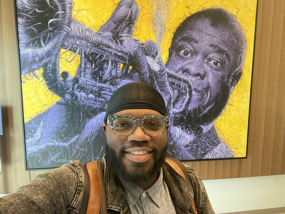 JonesZone84's tweet photo. I’m back!!! Feels so good to be #FREE! @MaryJo15 , thank goodness. #FETC23 #NOLA #RepresentationsMatter https://t.co/8RhNO9QwhD