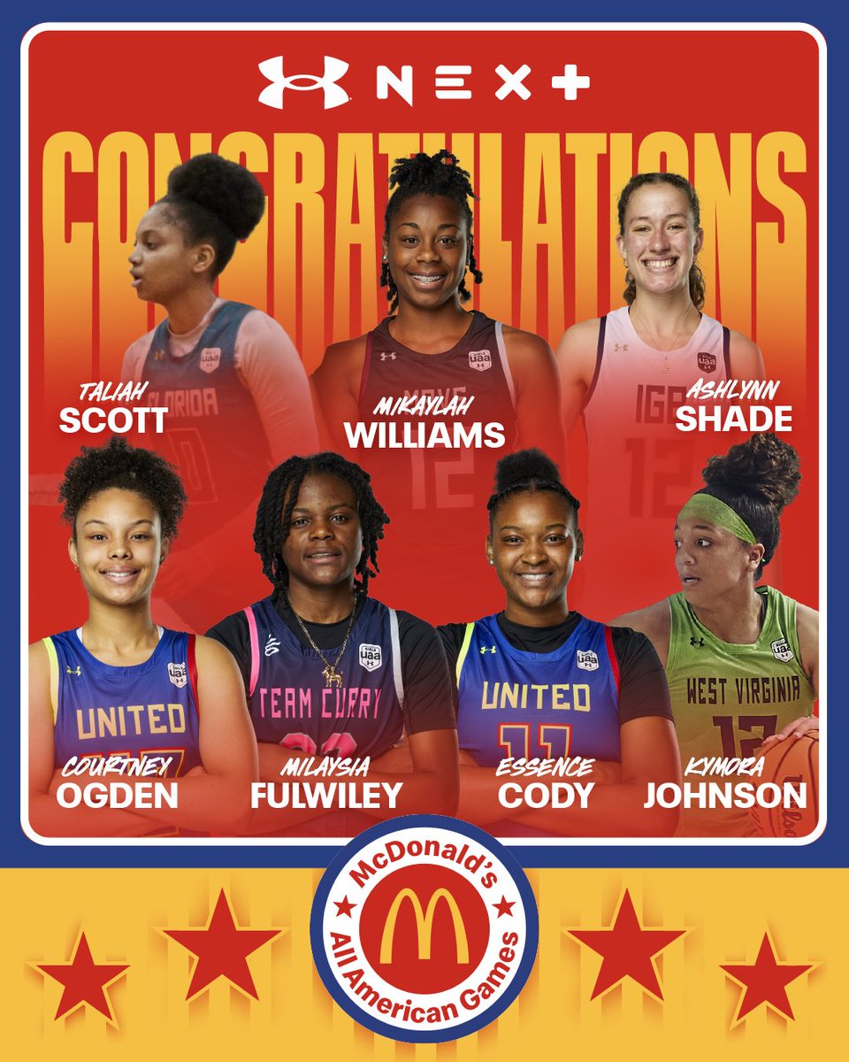 #UANext Girls’ Hoops fam in the building!! Congrats to the sqUAd! 🍔🏀 Essence Cody @thetaliahscott @mkwill12_ @AshlynnShade @CourtneyP_Ogden @MilaysiaF @KymoraJohnson_
