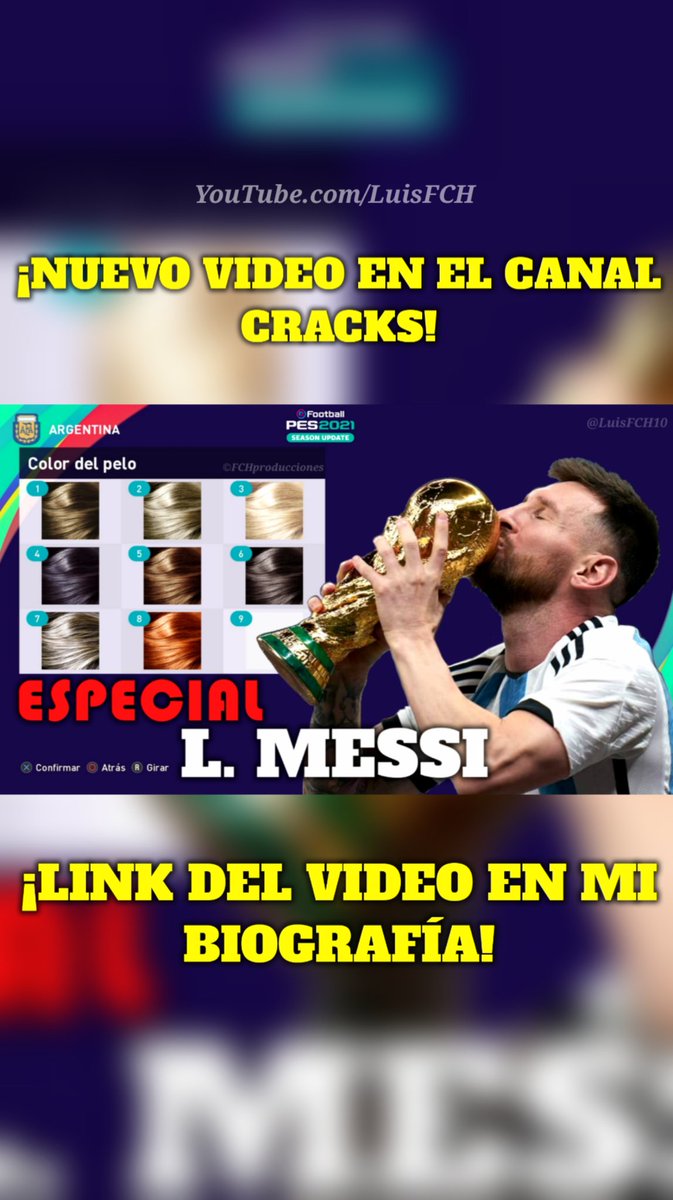 LuisFCH10's tweet photo. 🚨¡NUEVO VIDEO EN EL CANAL CRACKS! ⏩https://t.co/2Y4ToP3xlG https://t.co/2cOLxVlztc