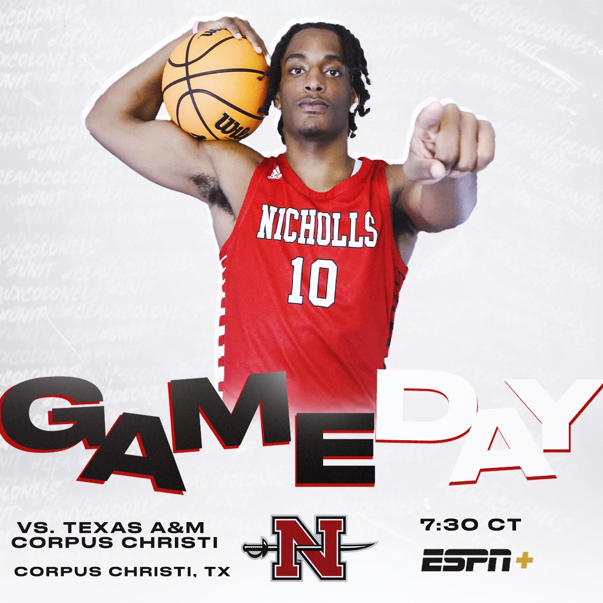 Nicholls Men’s Basketball tweet media