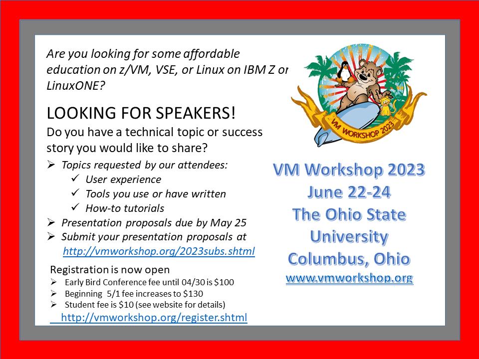 VM Workshop (@vm_workshop) on Twitter photo 