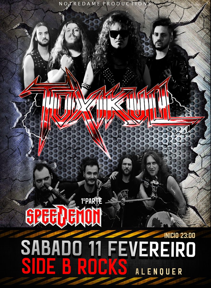 NeKronos Promotion (@nekronos) on Twitter photo TOXIKULL 🇵🇹 + SPEEDEMON 🇵🇹 @ SIDE B ROCKS 🇵🇹
<a href="/toxikull/">Toxikull</a>
Mais informações no site oficial da Nekronos Promotion Hell:
nekronospromotion.blogspot.com/2023/01/202302…
#toxikull #speedemon #sidebrocks #aovivo #live2023 #thrashmetal #speedmetal #heavymetal #metalnacional #notredameproductions #nekronos TOXIKULL 🇵🇹 + SPEEDEMON 🇵🇹 @ SIDE B ROCKS 🇵🇹
<a href="/toxikull/">Toxikull</a>
Mais informações no site oficial da Nekronos Promotion Hell:
nekronospromotion.blogspot.com/2023/01/202302…
#toxikull #speedemon #sidebrocks #aovivo #live2023 #thrashmetal #speedmetal #heavymetal #metalnacional #notredameproductions #nekronos