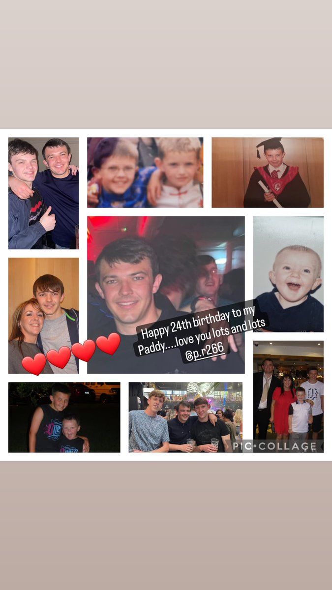 JoanneRowan9's tweet photo. Happy 24th birthday to our gorgeous Paddy xxxxx https://t.co/qYAKJ3MfKD