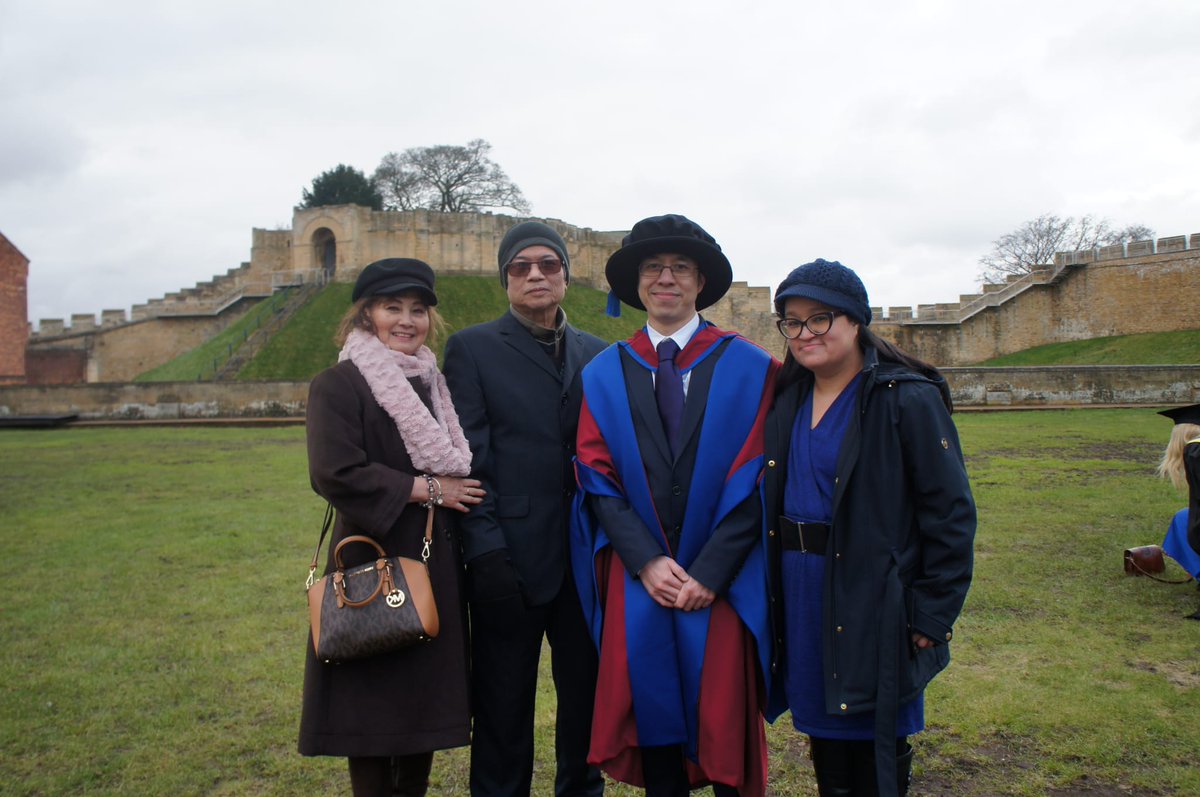 I am the youngest of four. The last of all four to go to university. Now little bro is the first Dr Phung among us! Thank you to everyone who's helped along the way <a href="/CaHRU_UoL/">CaHRU</a> @nsiriwardena <a href="/EMASNHSTrust/">East Midlands Ambulance Service NHS Trust</a>.