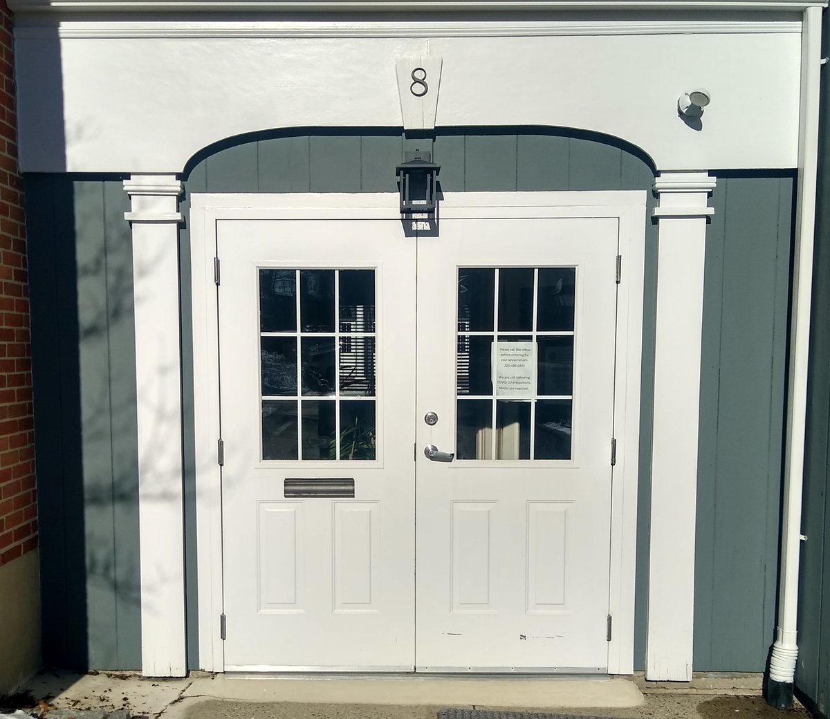 8 Prospect Street in Ridgefield is For Sale! B-1 Zone allows retail, medical, food service and professional office uses. Plenty of glass allows the natural light in for a healthy environment. Ample private parking with no time limits.