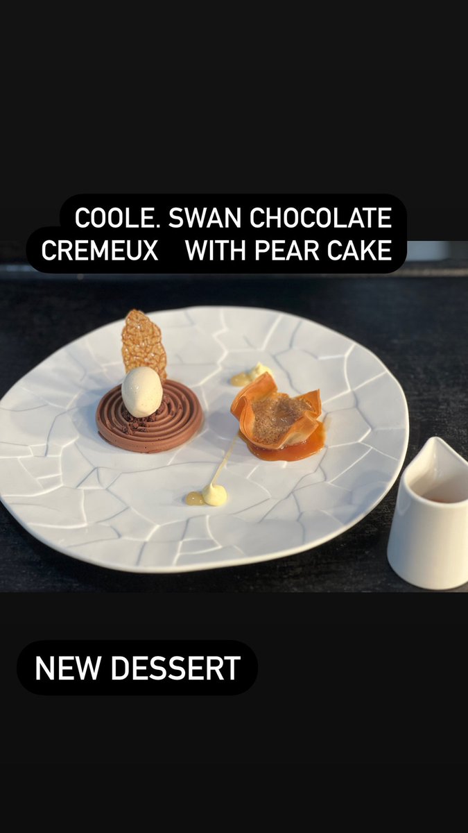New dessert <a href="/macneanhouse/">MacNean House & Restaurant</a> great work by the team 👏👏🧑‍🍳🧑‍🍳