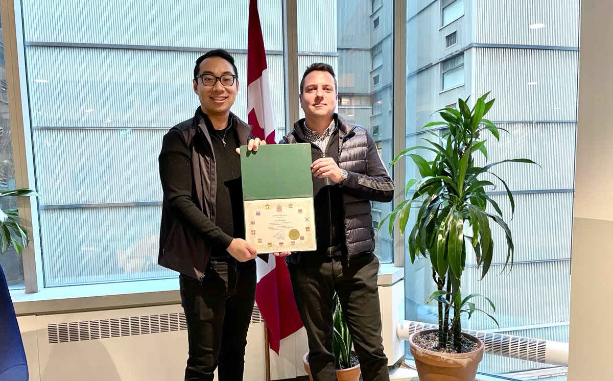 KevinVuongxMP's tweet image. Our community of #SpadinaFortYork is home to incredible innovators and #cdntech leaders.

I was thrilled to recognize one of #SpaFY’s very own: Sacha Sawaya who co-founded Litmus Automation and has helped to build it into a world-leading #IIoT business.
