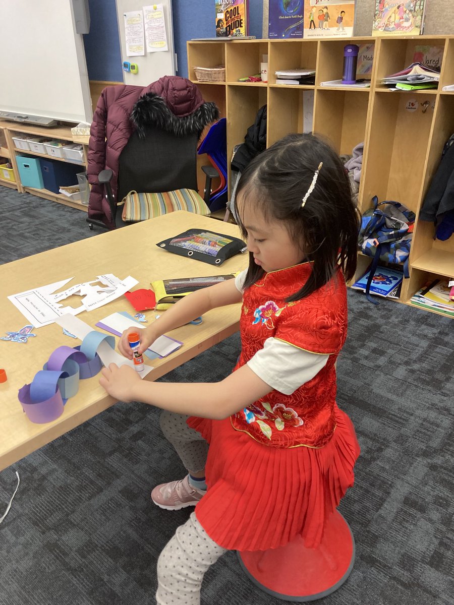 CaedmonThird's tweet photo. #CaedmonGrade3 learned about the Lunar New Year and made some dragon crafts today! https://t.co/xjXKuaLCRT