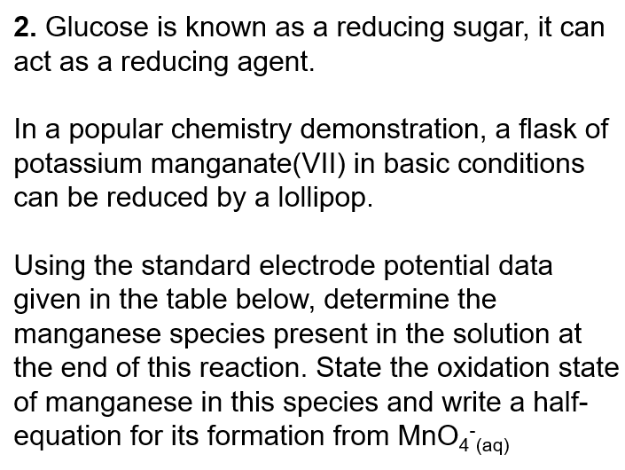 Dr__Back's tweet photo. @RSC_EiC @declanfleming @doc_kristy @MaChemGuy @PHoare1963 @ChatChemistry Finally (with help from @EHDriscoll) I turned it into a question so kiddiwinks can use reduction potentials to determine the species present and then perform the experiment to confirm their prediction... 
 🧪⚗️#TeachChemistry #Electrochemistry #IGotPotential ⚗️🧪 https://t.co/tLg6Hzv5NT