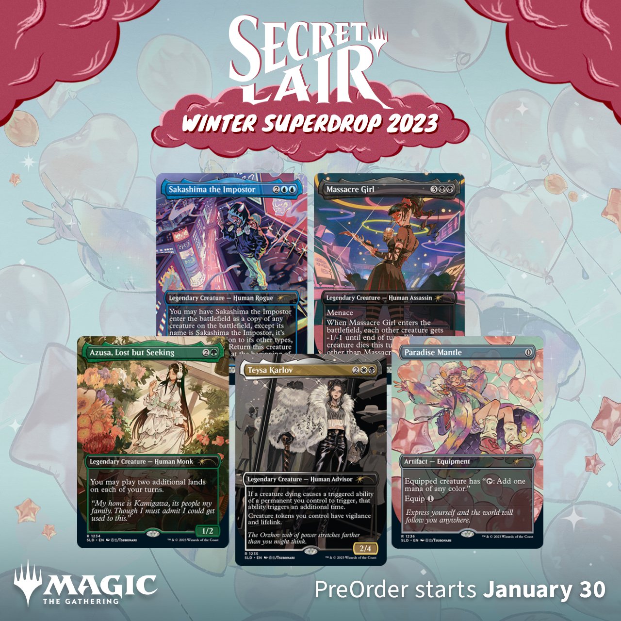 MTG】Secret lair City Style-