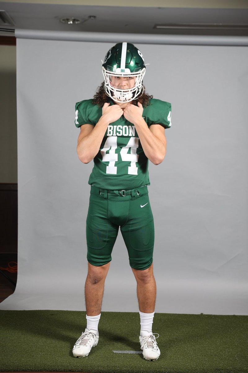 After a great visit with <a href="/backercoach/">CoachJasonMelot</a> , <a href="/OBUCoachJensen/">Chris Jensen</a> and the entire OBU staff, I am excited to announce I have been blessed with an offer to continue my education and football career at Oklahoma Baptist University. GO BISON!!! <a href="/OBU_Football/">OBU Football</a> <a href="/MarcusFootball/">Marcus Football</a>