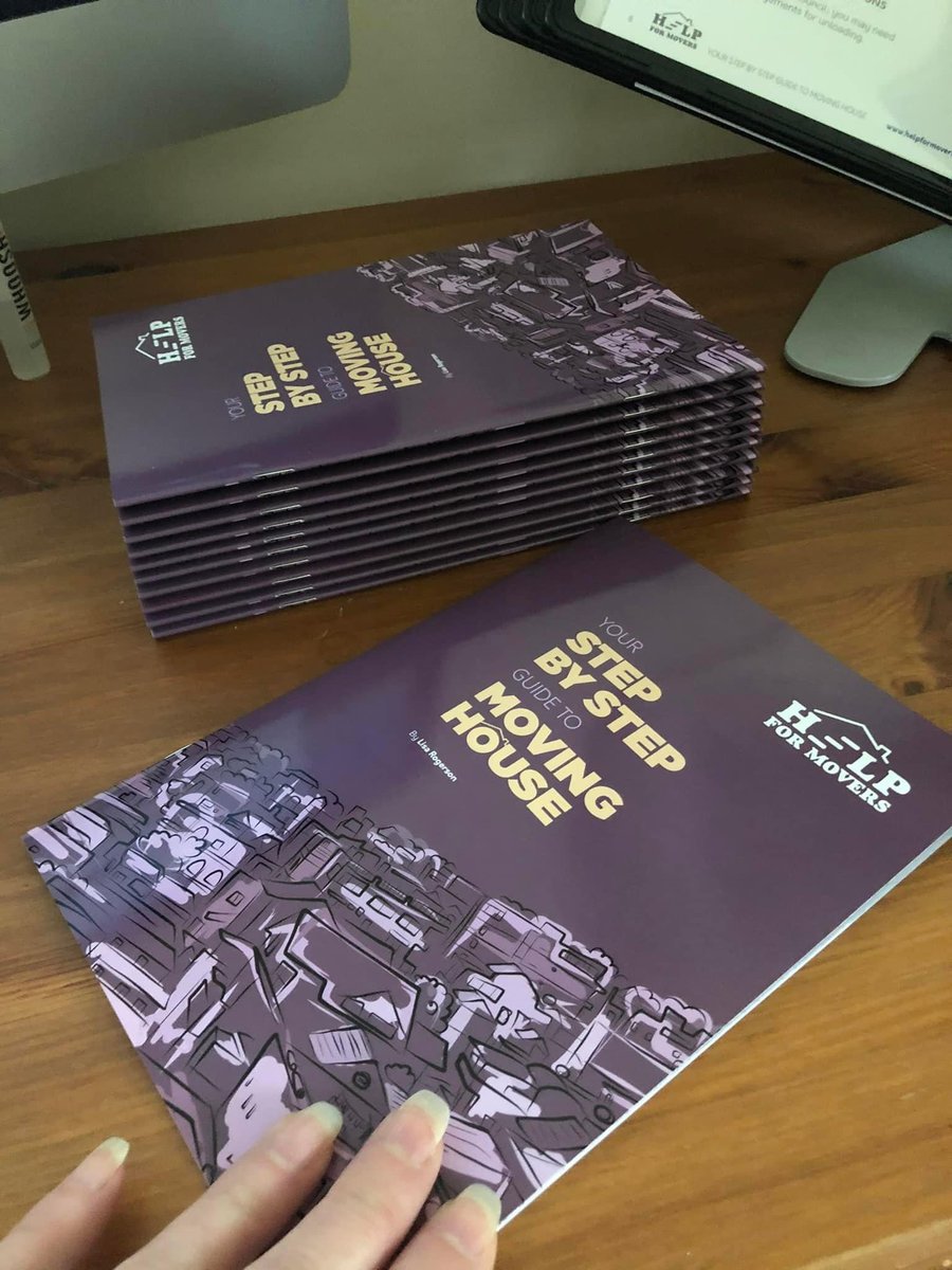 HelpForMovers's tweet photo. Lovely #removal friends… do you offer your clients a #MovingGuide? What do you leave behind after doing a survey? If you’d like to personalise a batch of “The StepByStep Guide to Moving House”, get in touch with Lisa 👌 DM’s are open 😊 #helpformovers #SBSwinner #QueenOf Moving! https://t.co/psLhwmlhvf