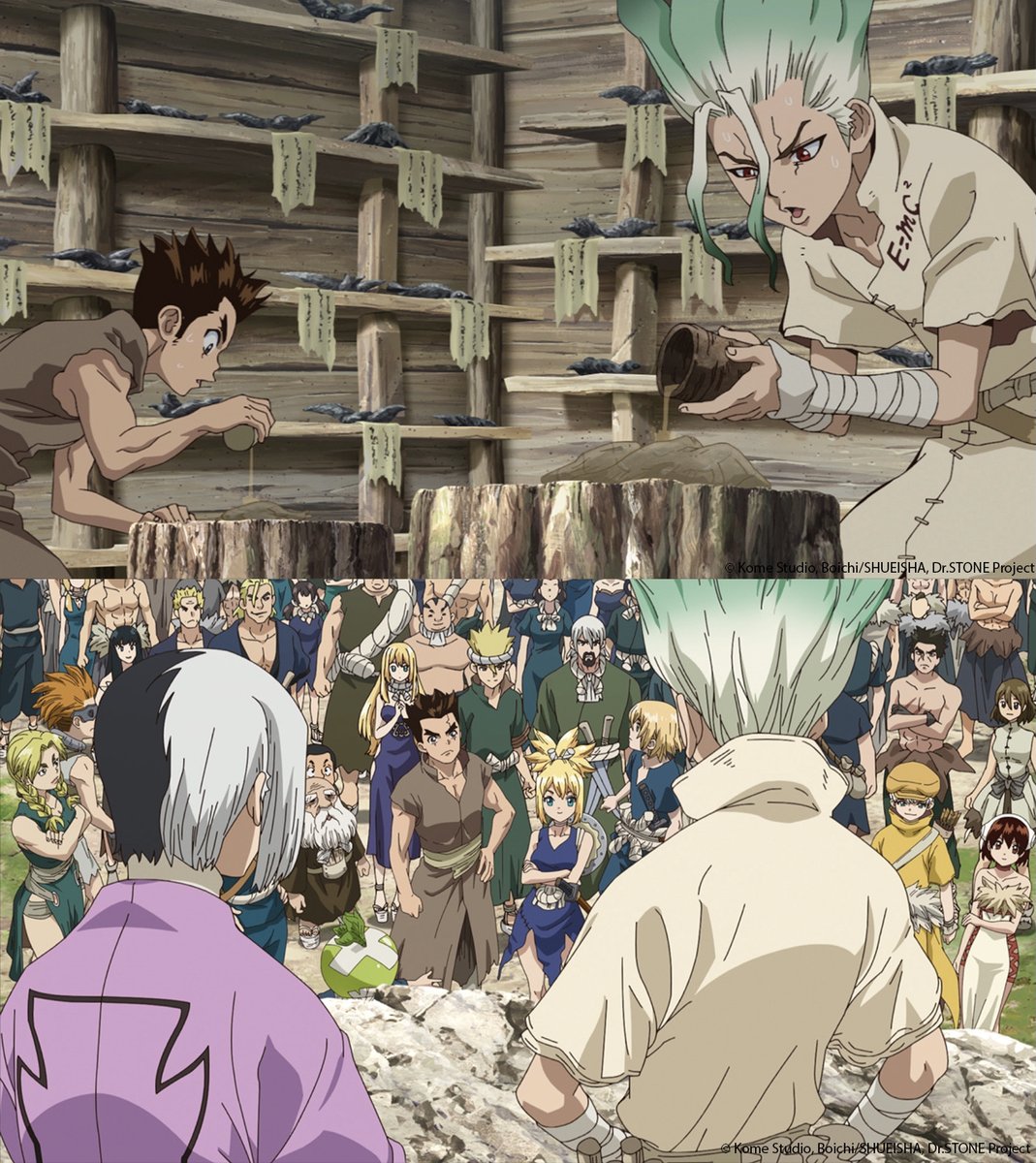 Dr. STONE EN on Twitter: "Look how far the Kingdom of Science has come! 🧪🪨"