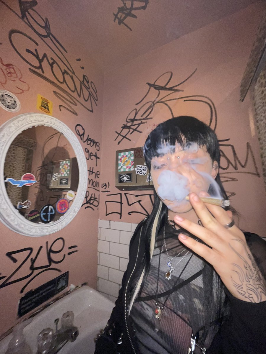 im00grey's tweet photo. in the gender neutral bathroom smoking gas https://t.co/SmoiO1N60H