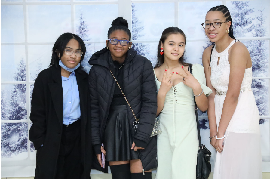 About last night... The 8th graders at NAHS had a blast at the Winter Wonderland Semi-Formal Dance Thanks AVID!
