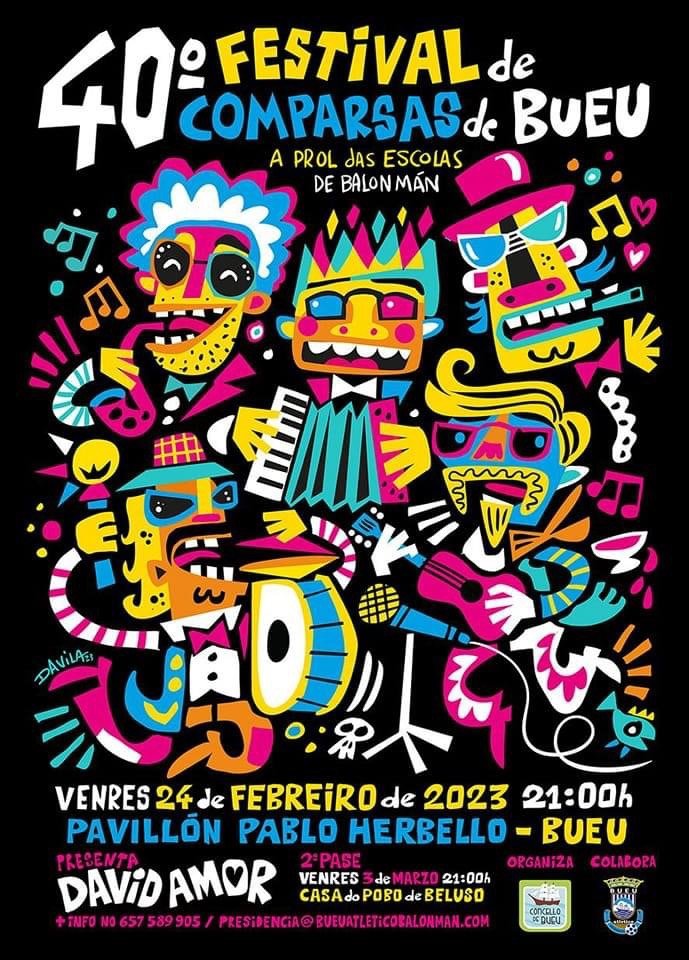 NunVou's tweet photo. O festival de comparsas máis antigo de Galicia....e a @Xunta e a @depo_es non aporta un só céntimo .Este ano o merece mais q nunca porque non tódolos anos se cumpren 40 anos. https://t.co/OFgRMU479Q