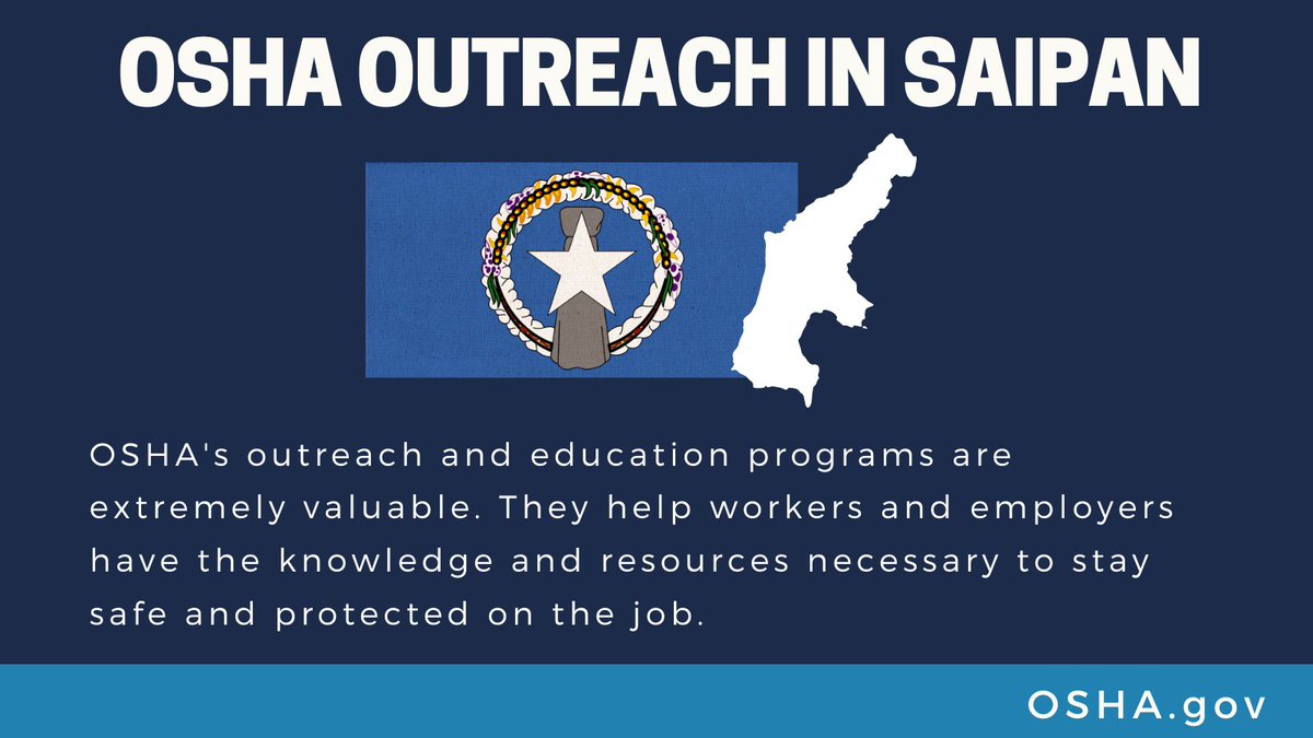 OSHA_DOL on Twitter "During a meeting in Saipan, OSHA's San Francisco