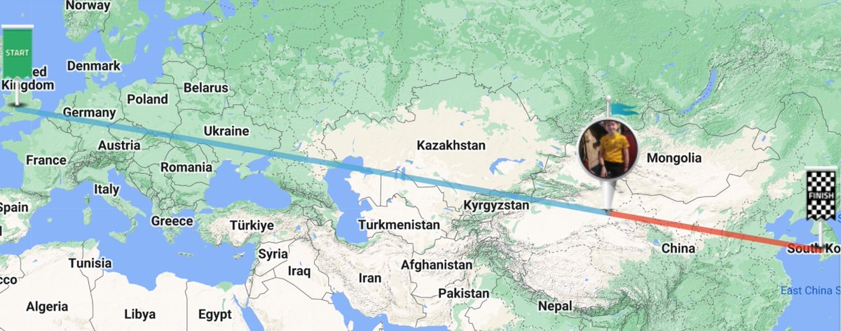 ScoutCycleLouis's tweet photo. Louis has continued working hard to reach his goal of 9000km in 611 days! So far, Louis has completed 6673.3 km, at 73% progress!! Please continue to support his journey... #cycletosouthkorea 🚲 https://t.co/rgQ2LKLNfT