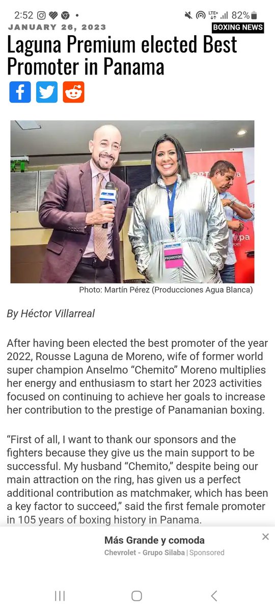 Orgulloso de mi esposa por atreverse y triunfar. Felicidades