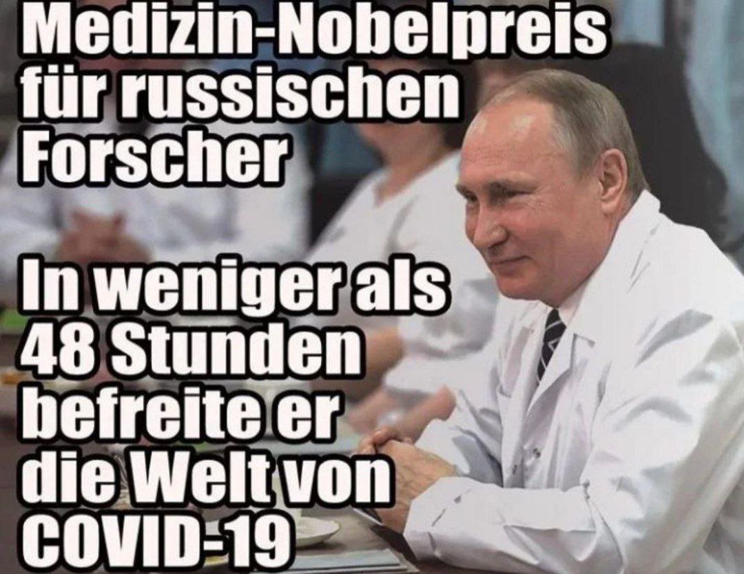 Putin hat Medial die deutsche Pandemie beendet!!😁 #AmpelDesGrauensRuecktritt