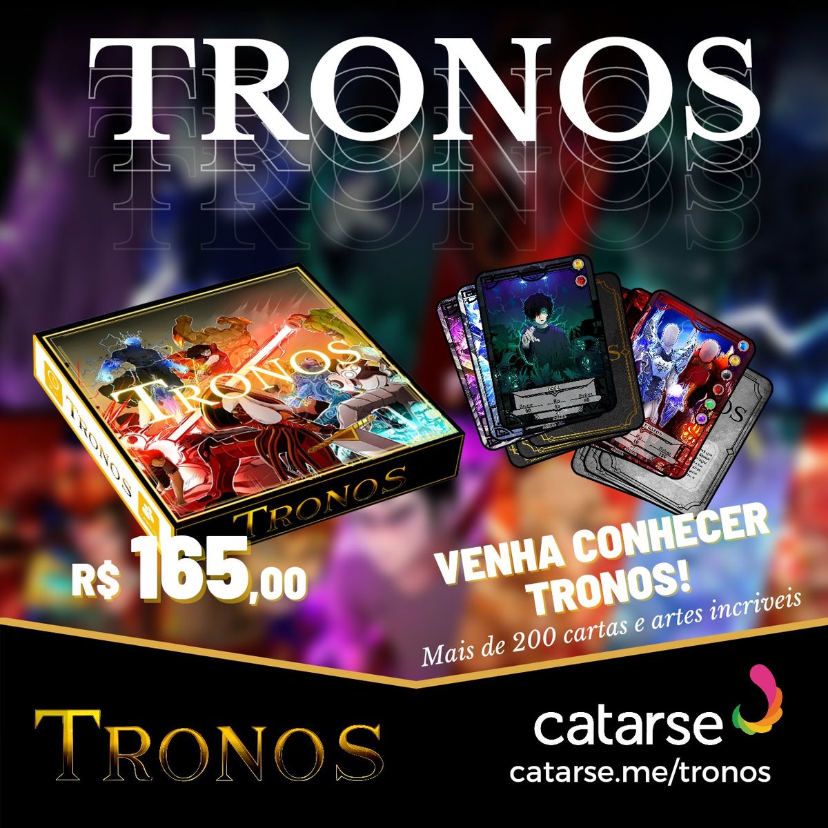 _acartist's tweet image. TV
.
Iniciamos uma Campanha de Financiamento coletivo pelo Catarse. O projeto que vocês acompanharam por anos finalmente chegou!

Adquira o sua cópia!
.
Link na Bio!

#catarse #tronos #tronosgamecard #gamecard #tabletopgames #cardgame #tcg #ccg #games #visdev #oc  #illustration