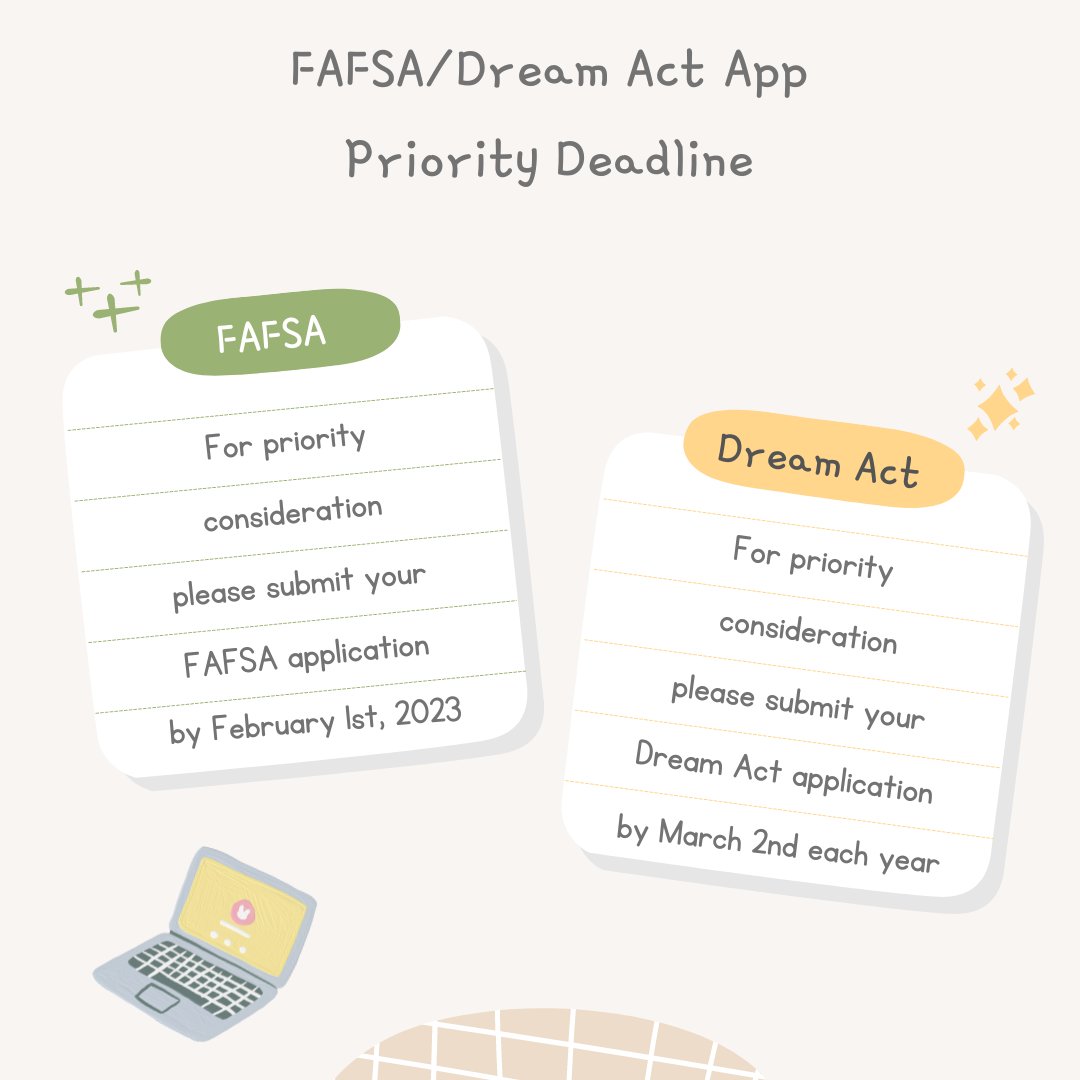 ccs_sjsu's tweet image. If you need any additional help, check out the Financial Aid and Scholarship Office website.
sjsu.edu/faso/

#ccs_sjsu #ChicanxStudies