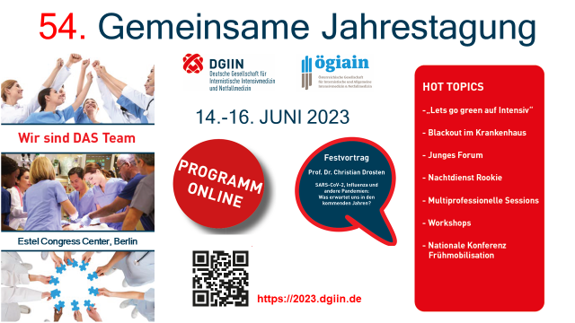 Und nicht vergessen - im Juni sehen wir uns in Berlin. #Intensivmedizin #Notfallmedizin