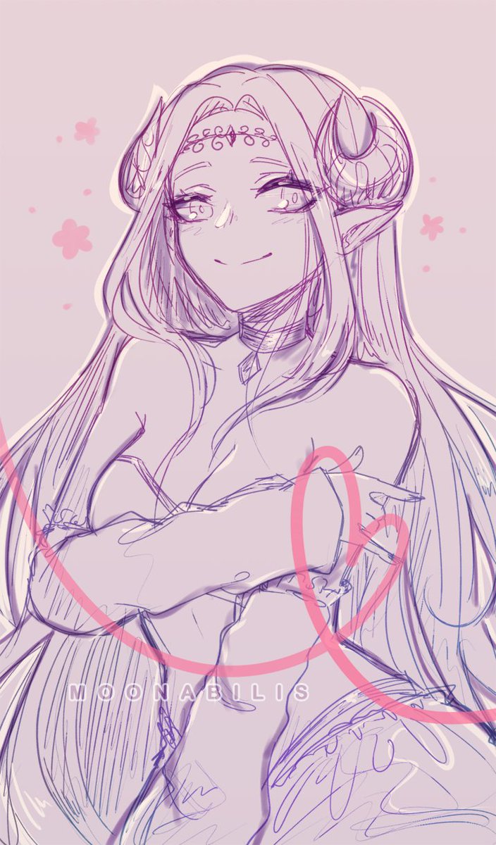 moonabilis's tweet photo. todays warmup ft @ZehRoyal 's oc Kamiharu <3 https://t.co/SqNa0wS4gq