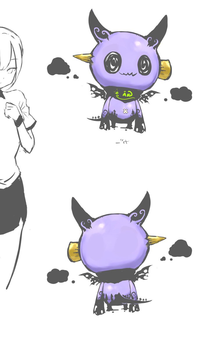 Gaaaoga's tweet photo. LINEスタンプを作ろうと思い立ち、考えたキャラがなかなか可愛く出来たので、このキャラをがーおがのマスコットキャラにしようと思いマスカルポーネ✍🏽👴🏽 https://t.co/Z3yHFw4jki