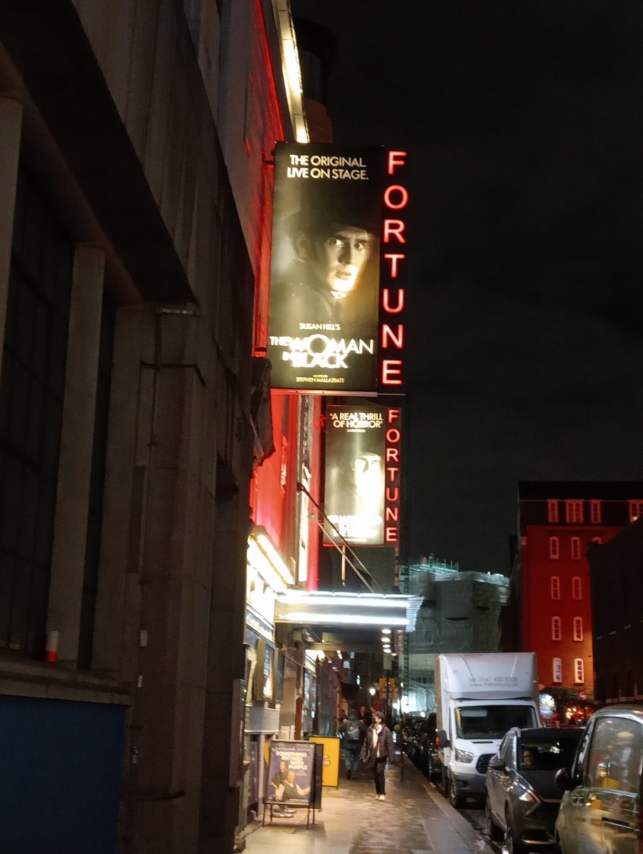Loopy_1980's tweet photo. First theatre trip of 2023! 'The Woman in Black' at the Fortune Theatre 26th Jan #1 https://t.co/itdWnnsxeX