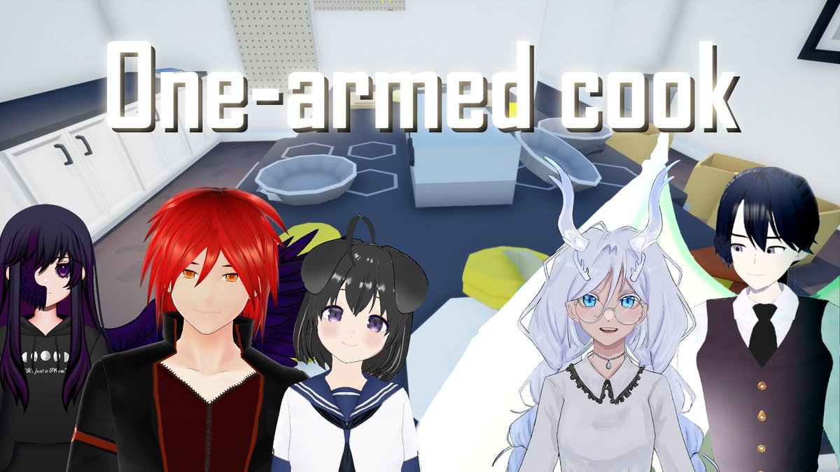 OfficialVTime's tweet photo. ❗️COLLAB ANNOUNCEMENT❗️
At Saturday the 28th ALL OF OUR GROUP MEMBERS are joining together to play ONE-ARMED COOK
TIME: 6 pm (GMT)
______________________
twitch links in thread!
#VTime #Vtubers #twitch #streamer https://t.co/K3pmkuLSbC
