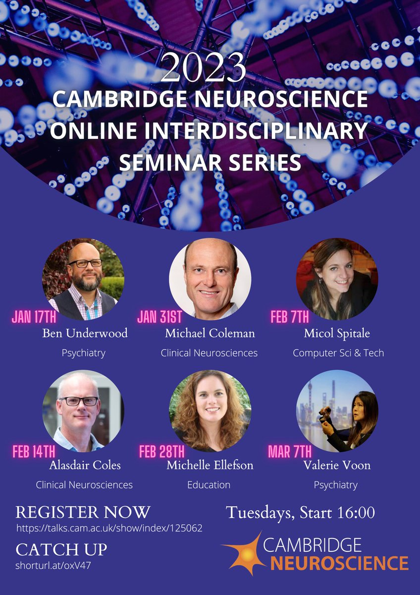 Next Tuesday - delighted to welcome <a href="/M_P_Coleman/">Michael Coleman</a> from <a href="/Lab_Coleman/">Michael Coleman</a> <a href="/BrainRepair_VGB/">Brain Repair VGB</a> to speak on 'Programmed axon death: from animal models into human disease'
📆31 Jan ⏰ 16:00
🖊️talks.cam.ac.uk/talk/index/194…
🌍Free &amp; Open to all
📃🧵⬇️ 1/9