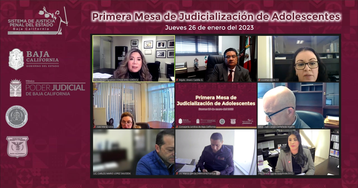 Sistema de Justicia Penal de Baja California (@nsjpbc) on Twitter photo 