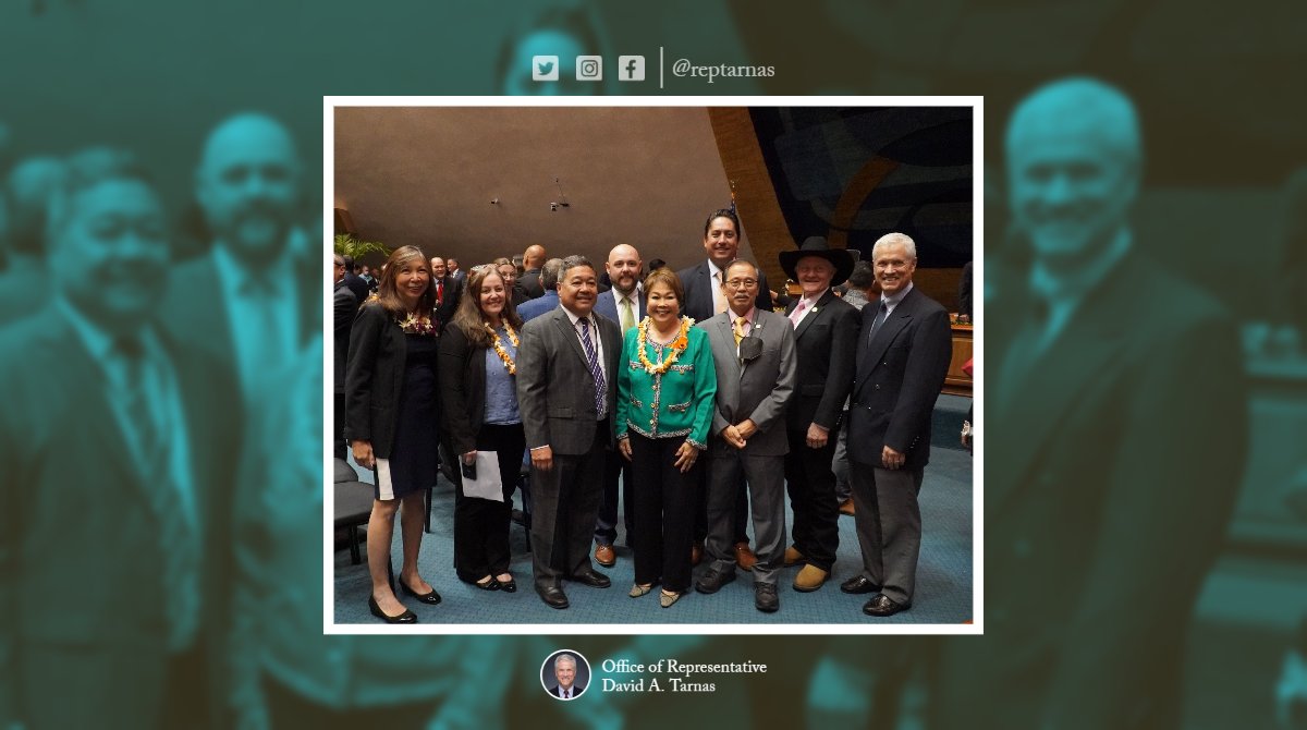 Yesterday, Chief Justice Mark E. Recktenwald delivered the State of the Judiciary address at a joint session of the State Senate and House.

After the address, I was able to catch a photo with Hawai'i Island senators, representatives, judges, and prosecutors.