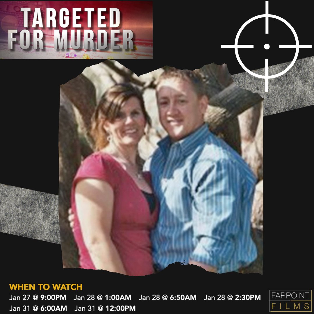 Farpoint_Films's tweet photo. After a Midwestern insurance salesman is discovered on the floor of his office w/ an extra hole in his head, his wife, family, community & church are drawn into a web of greed, infidelity & murder.
Tune in to an all new #TargetedForMurder on @SuperChannel tonight at 9pm EST. https://t.co/vXA7MVNh4R
