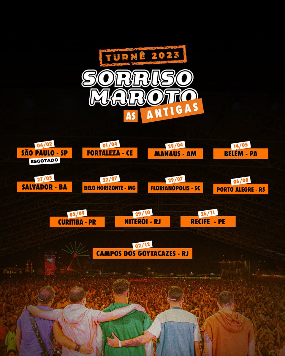 sorrisomaroto's tweet photo. SAVE THE DATE 🧡 https://t.co/pcbVDWdCJb