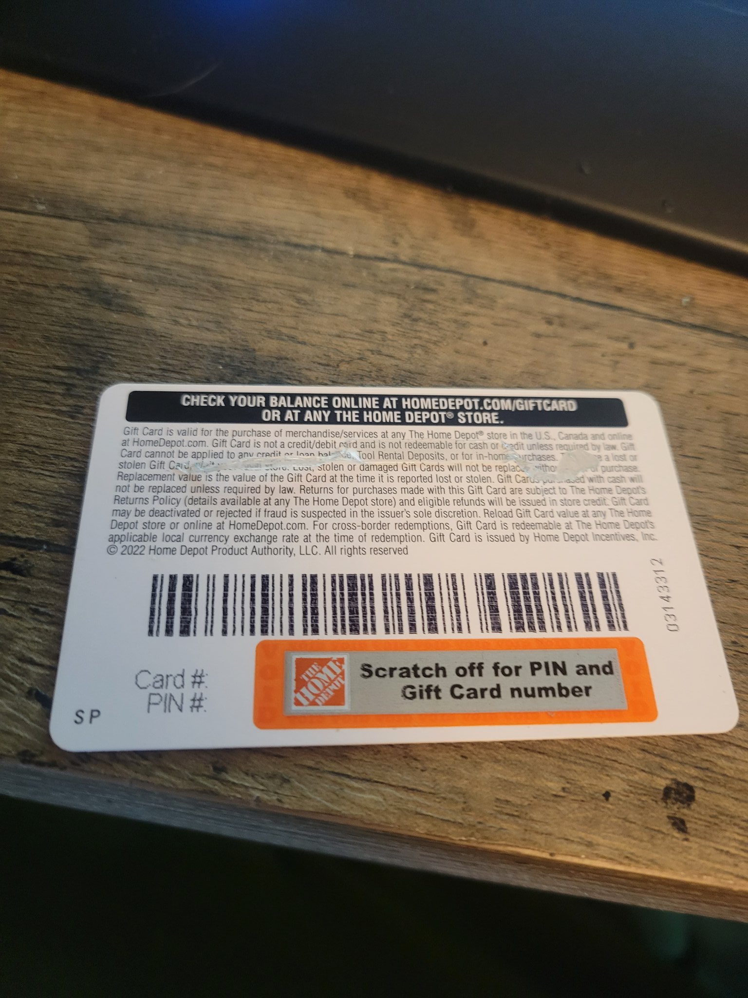 How to Check Gift Card Balance Home Depot  