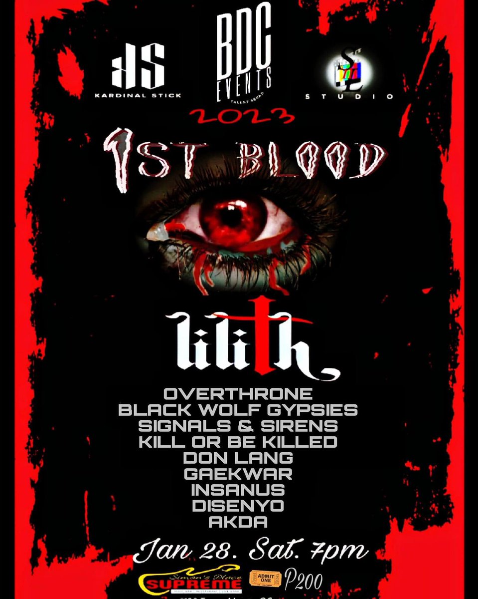 « BANDSCAPES » LILITH: 1st BLOOD of 2023! bandstand.ph/bbp/topic/lili… via <a href="/BANDSCAPES/">BANDSCAPES</a>