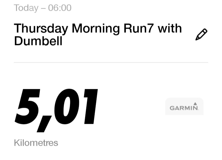 motlanalok's tweet image. #2023Runs
#Run7 #Dumbell