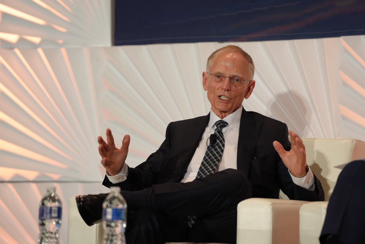 Automotive_News's tweet photo. Van Tuyl sees the used car market as a great opportunity. The used car business is important. Sometimes we forget a customer's name, but we remember the trade-in, Van Tuyl says to laughs. #ANRetailForum #NADASHOW https://t.co/zdxoZ0XJVV