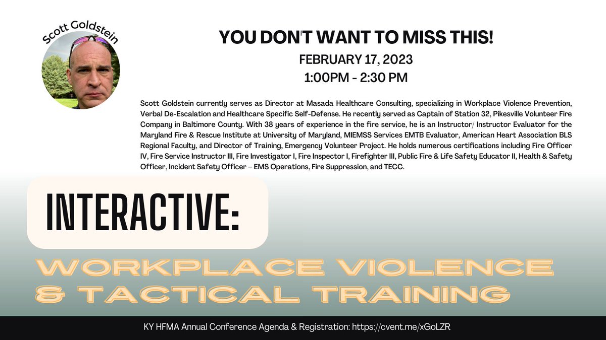 KY HFMA Annual Conference --> Feb 16th &amp; 17th
Register today! cvent.me/0VYnyB
