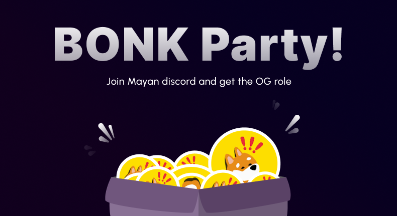 MayanFinance's tweet image. BREAKING NEWS:

@osec_io HAS COMPLETED THE SECURITY AUDIT OF MAYAN🥳

To celebrate this accomplishment, we are having a $BONK party!

To enter:
Join our discord -&amp;gt; Make a cross-chain swap -&amp;gt; We burn 100,000 BONK -&amp;gt; You get your OG badge🔥

Retweet for 2x burn!