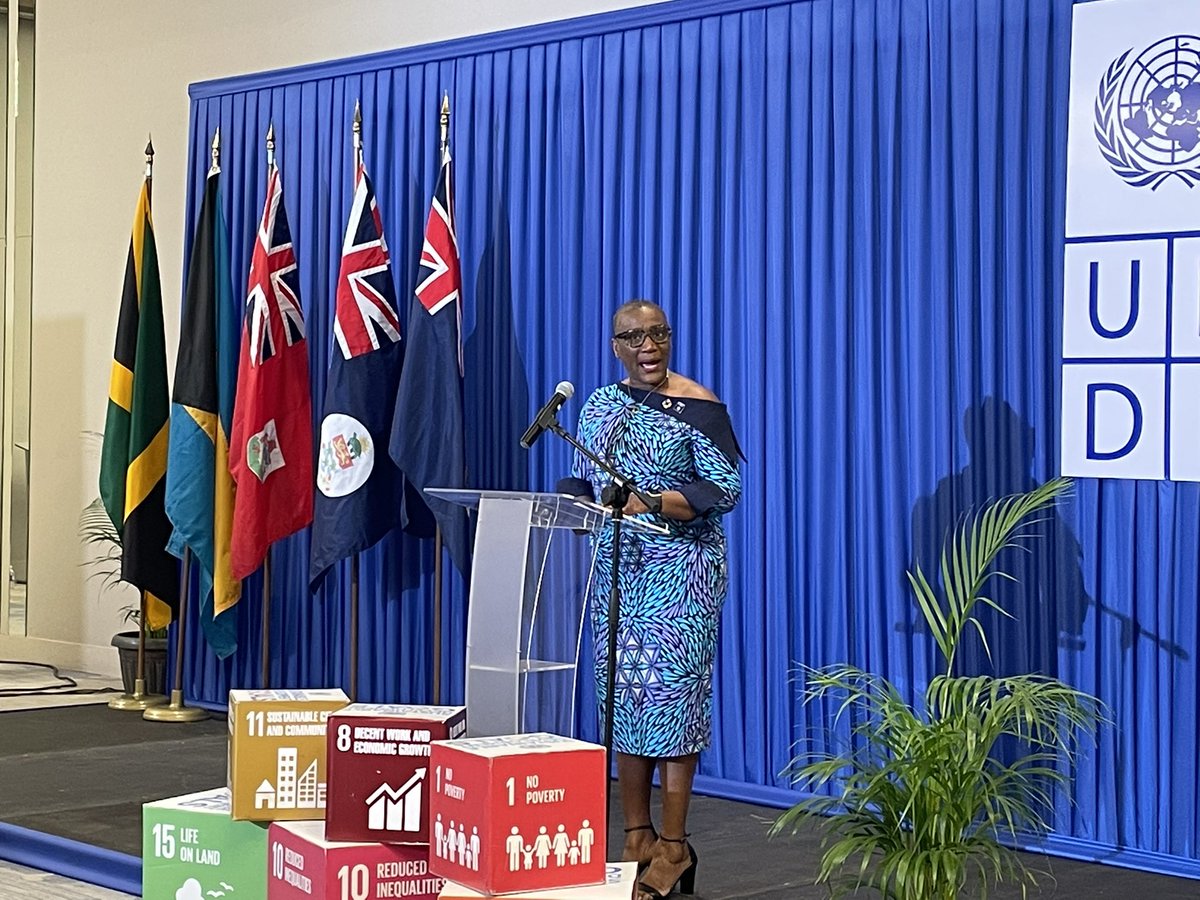 UNDPJamaica's tweet photo. 47 years ago on this day, 26 Jan 1976, Jamaica & the United Nations Development Programme signed the agreement that established UNDP’s presence in Jamaica. It’s our #anniversary. - UNDP Res Rep @Antonio67Denise #PartnerWithUNDP
@PNUDLAC @riadmeddeb @ThePIOJ @UNJamaica https://t.co/paK7B64TBC