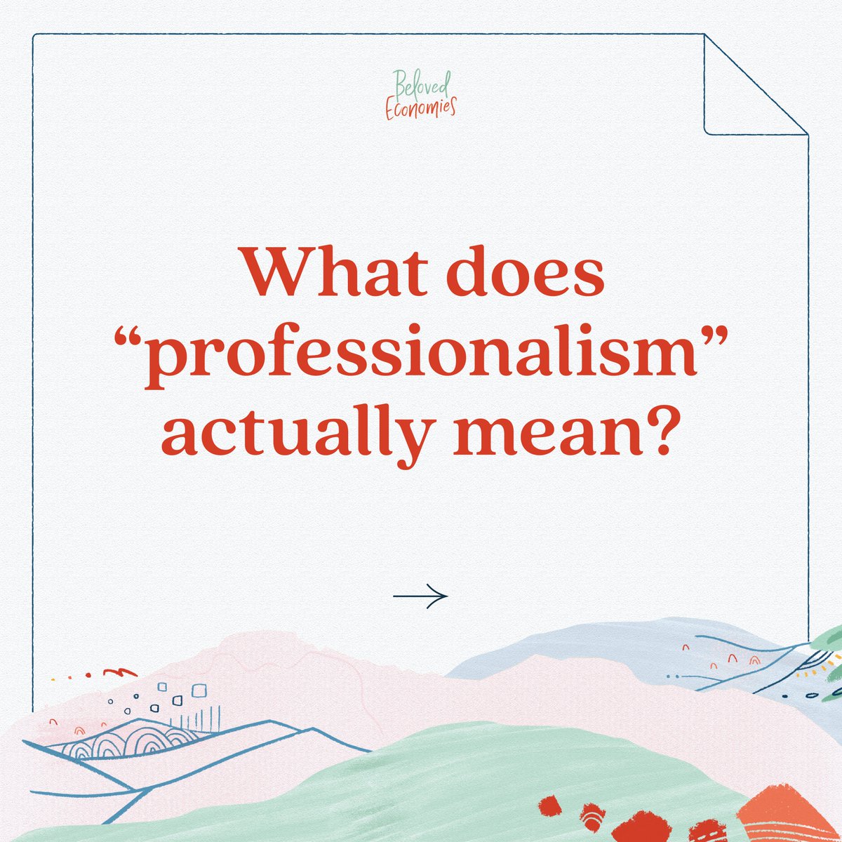 Beloved Economies tweet media