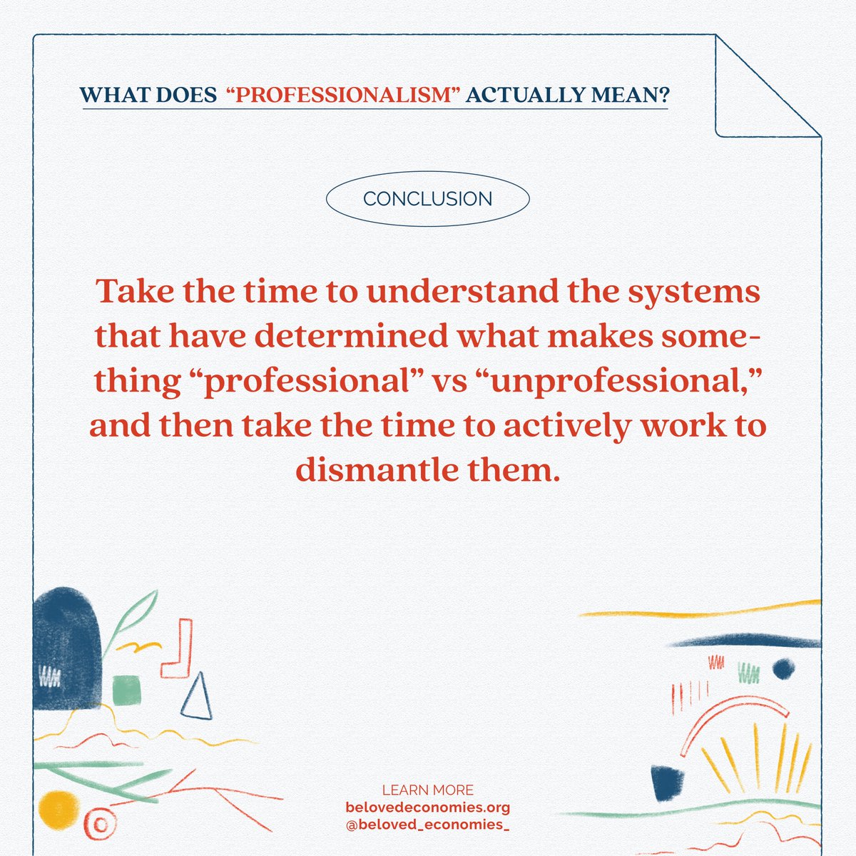 Beloved Economies tweet media