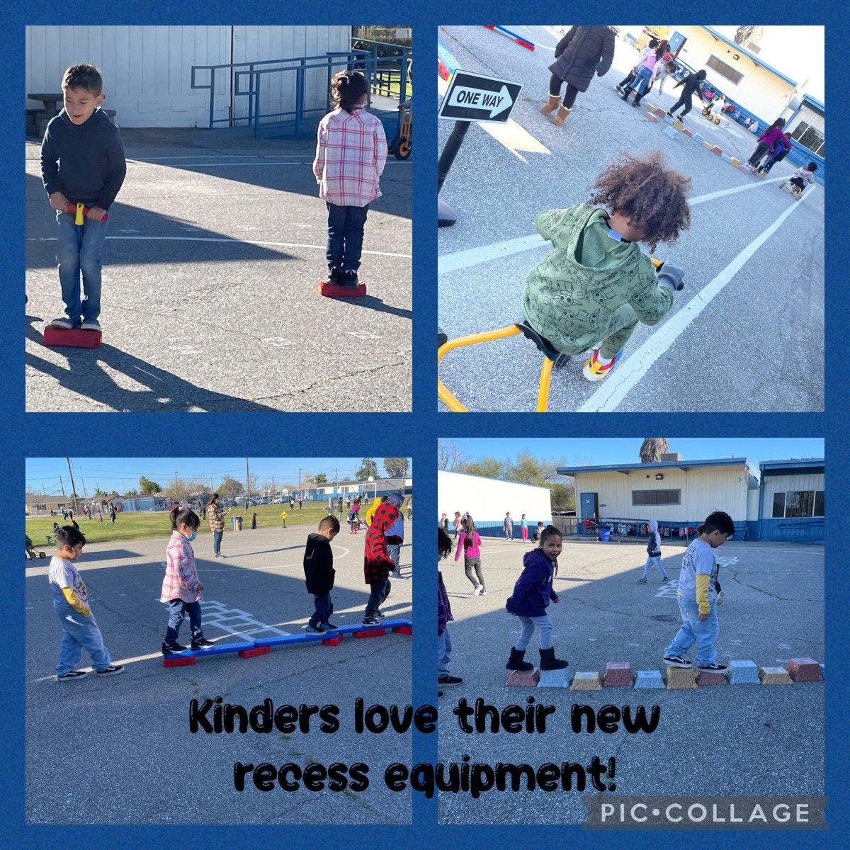 Kindergarten recess! @Birney_CJUSD #BirneyProud