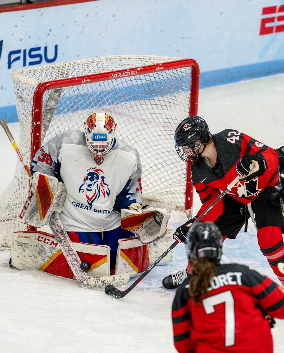 Howsta2's tweet photo. What an unforgettable experience representing my school and country at the FISU games against top 10 hockey countries! Grateful to my family as well as all the staff, players, and volunteers for making this happen. A trip full of fun, friendships, and most importantly… shots!🦁 https://t.co/htfX6aMP6U